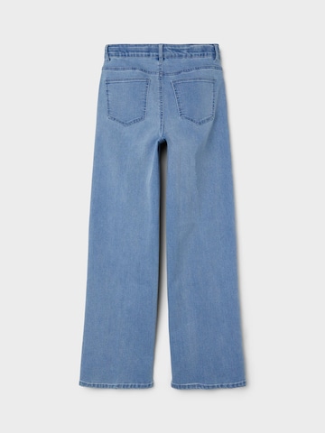 LMTD جينز واسع جينز 'Tecetuck' بلون أزرق