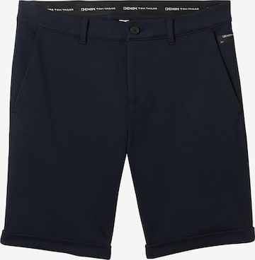 TOM TAILOR DENIM Slimfit Shorts in Blau: predná strana