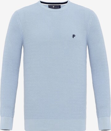 DENIM CULTURE Pullover  'ALJAMAIN' in Blau: predná strana