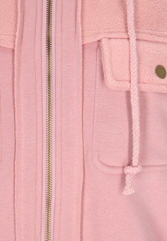 Veste de survêtement ROCKEASY en rose