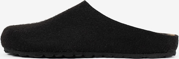Bayton Träskor 'Keala' i svart: framsida