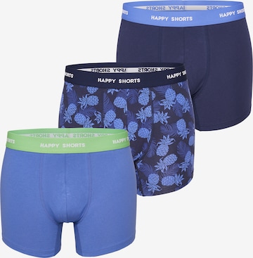 Happy Shorts Boxers in Blau: predná strana