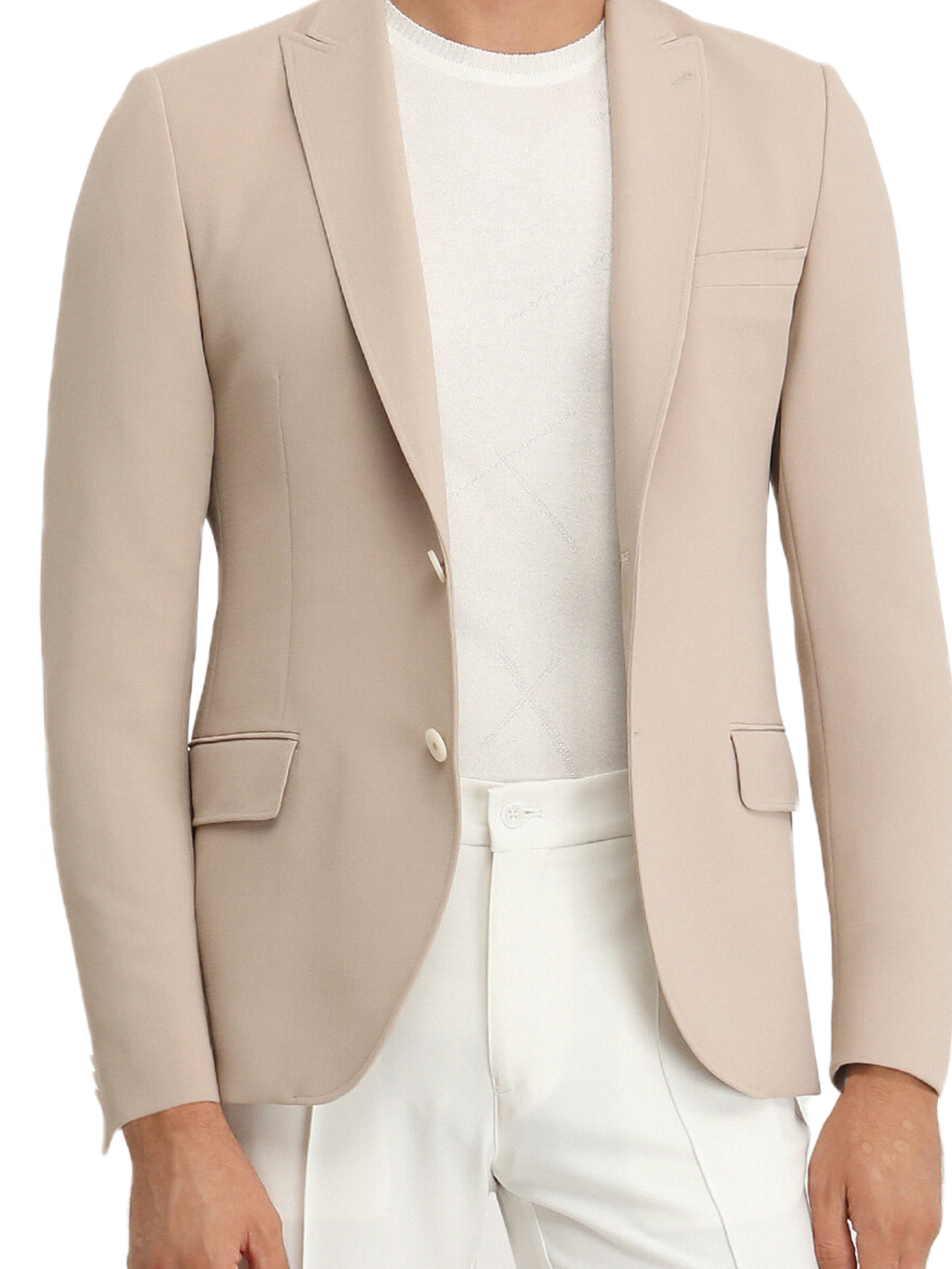 KİP Slim fit Suit Jacket in Beige
