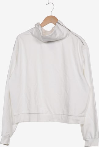 HUGO Sweatshirt & Zip-Up Hoodie in XL in White: front