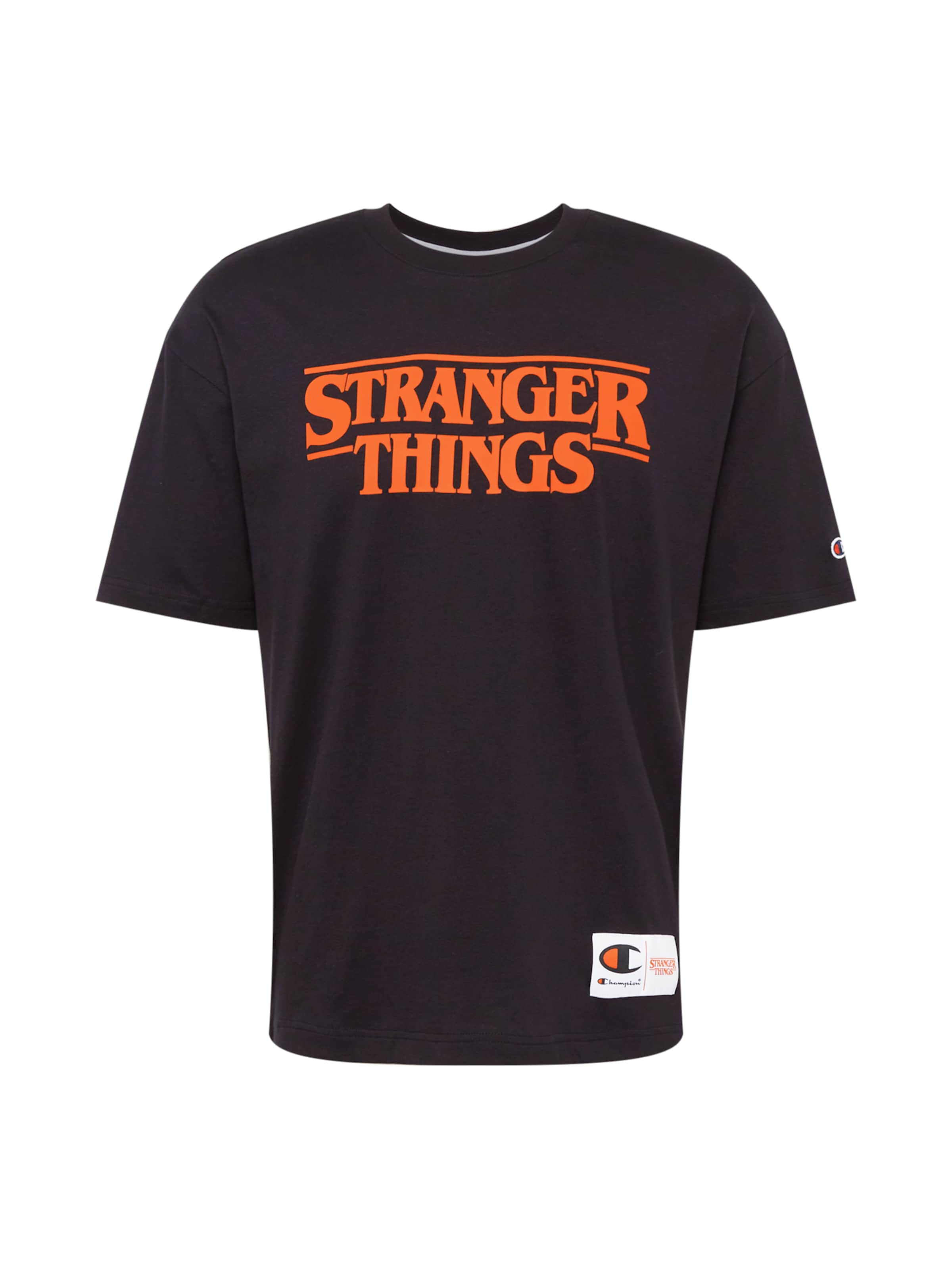 Maglietta di Champion Authentic Athletic Apparel in nero: frontale