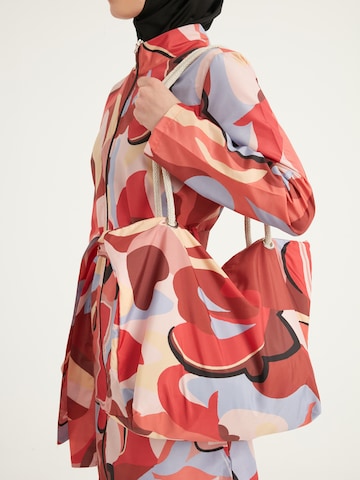 Riva Mera by Marina High neck Baddräkt i röd