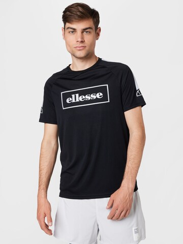 T-Shirt fonctionnel 'Zolari' ELLESSE en noir : devant