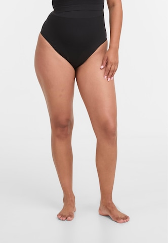 Lykkeland Atelier Shaping slip 'Second Skin' in Black: front