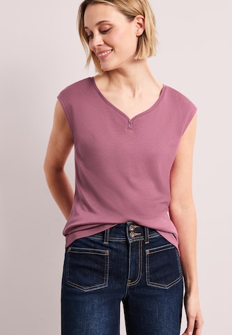 STREET ONE Shirt in Pink: front