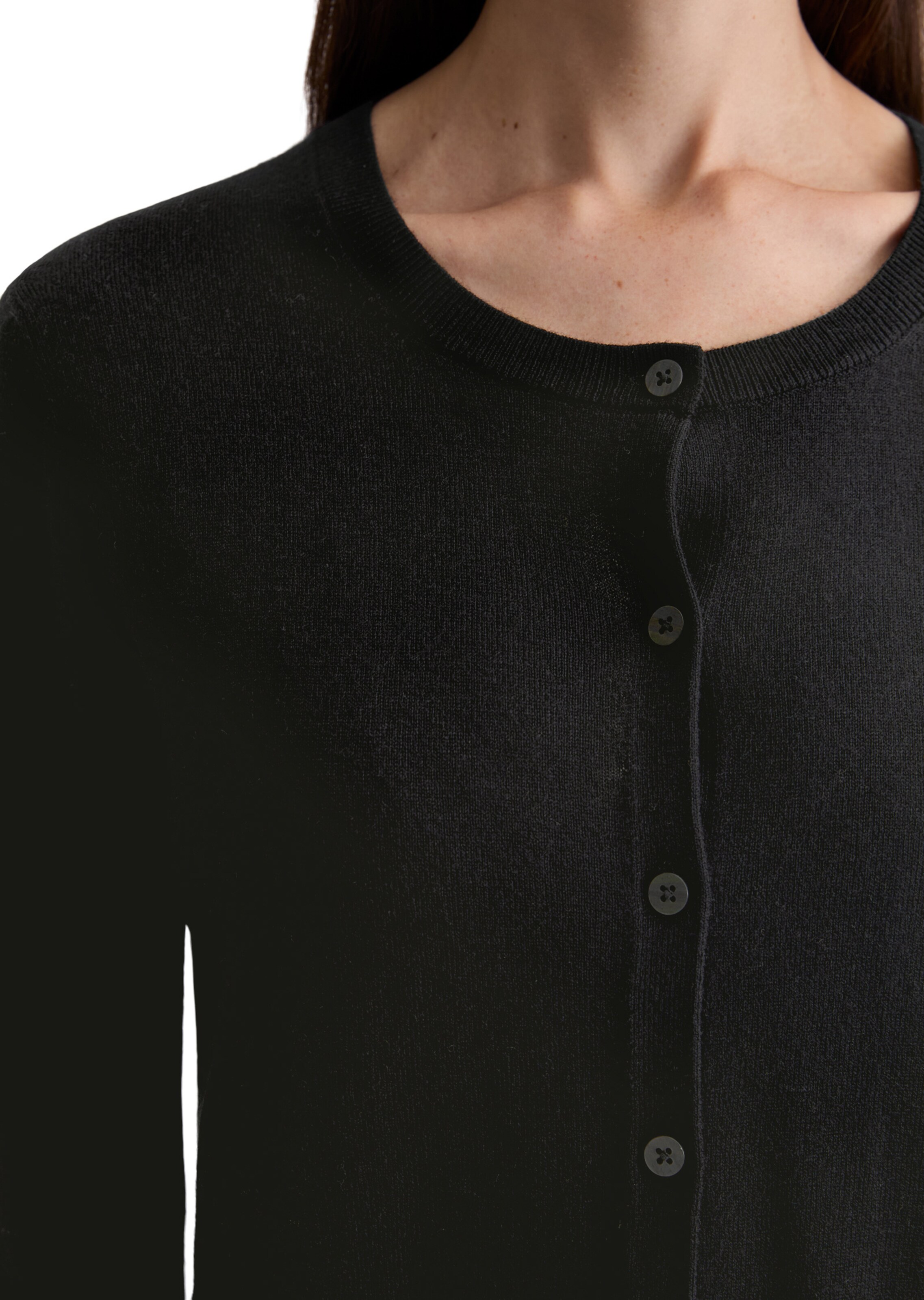 Marc O'Polo Вязаная кофта в Черный