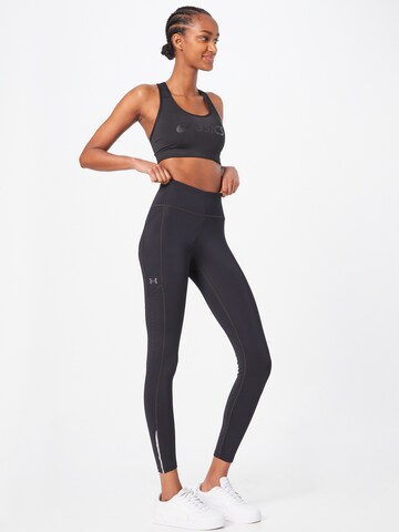 UNDER ARMOUR Skinny Sportovní kalhoty 'Fly Fast 3.0' – černá