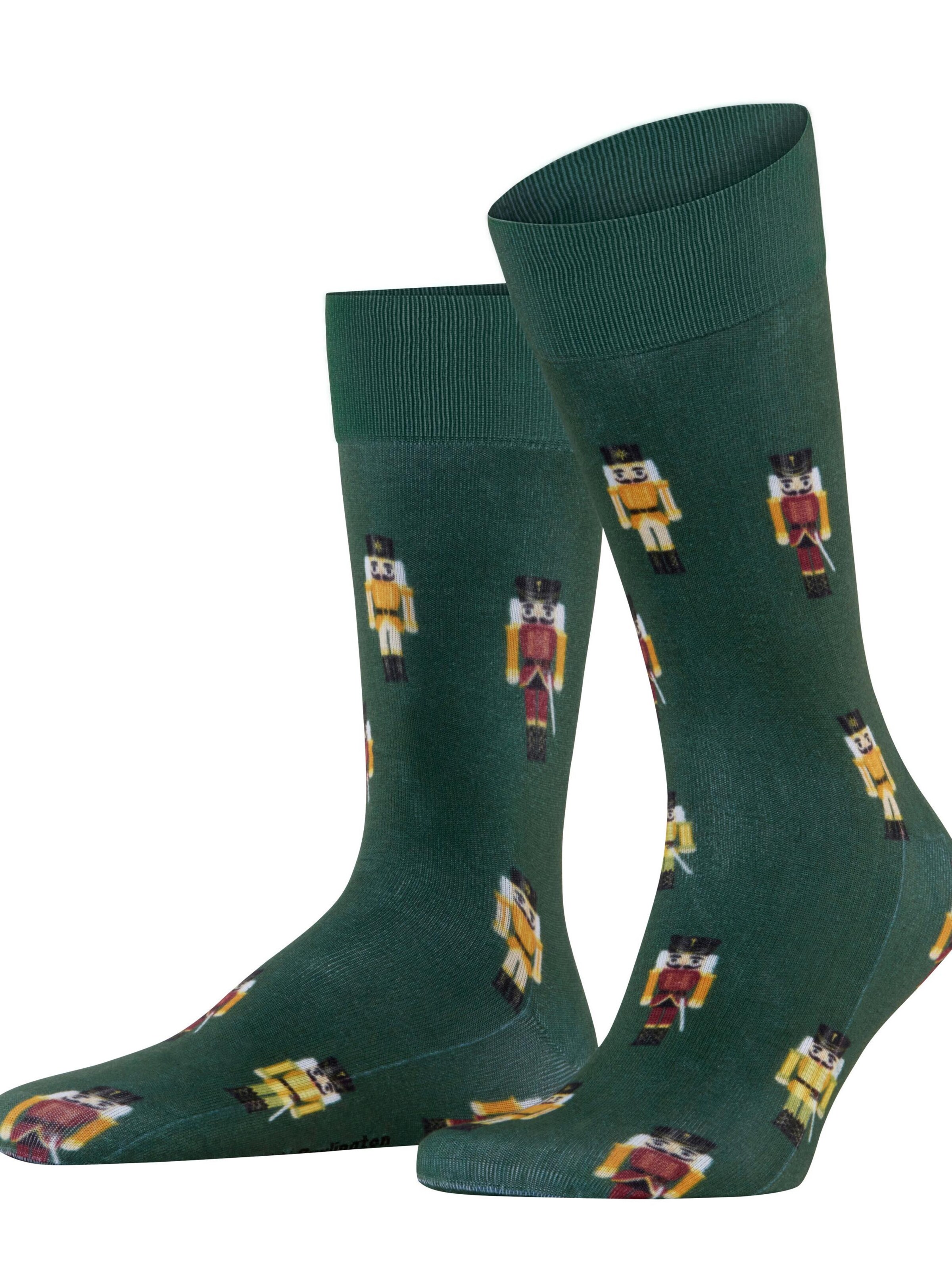 BURLINGTON Socken 'December Days'‌‌ in grün, Produktansicht