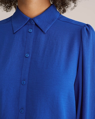 WE Fashion Bluse in Blau