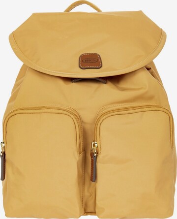 Bric's Rucksack 'X-Travel' in Gelb: Vorderseite