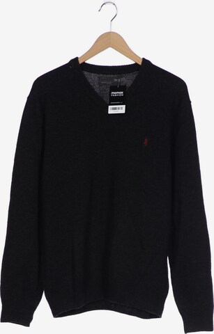 Marlboro Classics Sweater & Cardigan in XL in Black: front