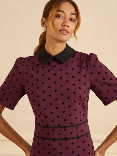 love & roses Dress in Berry / Black, Item view