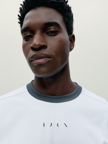 T-Shirt ' Layer ' Born en blanc