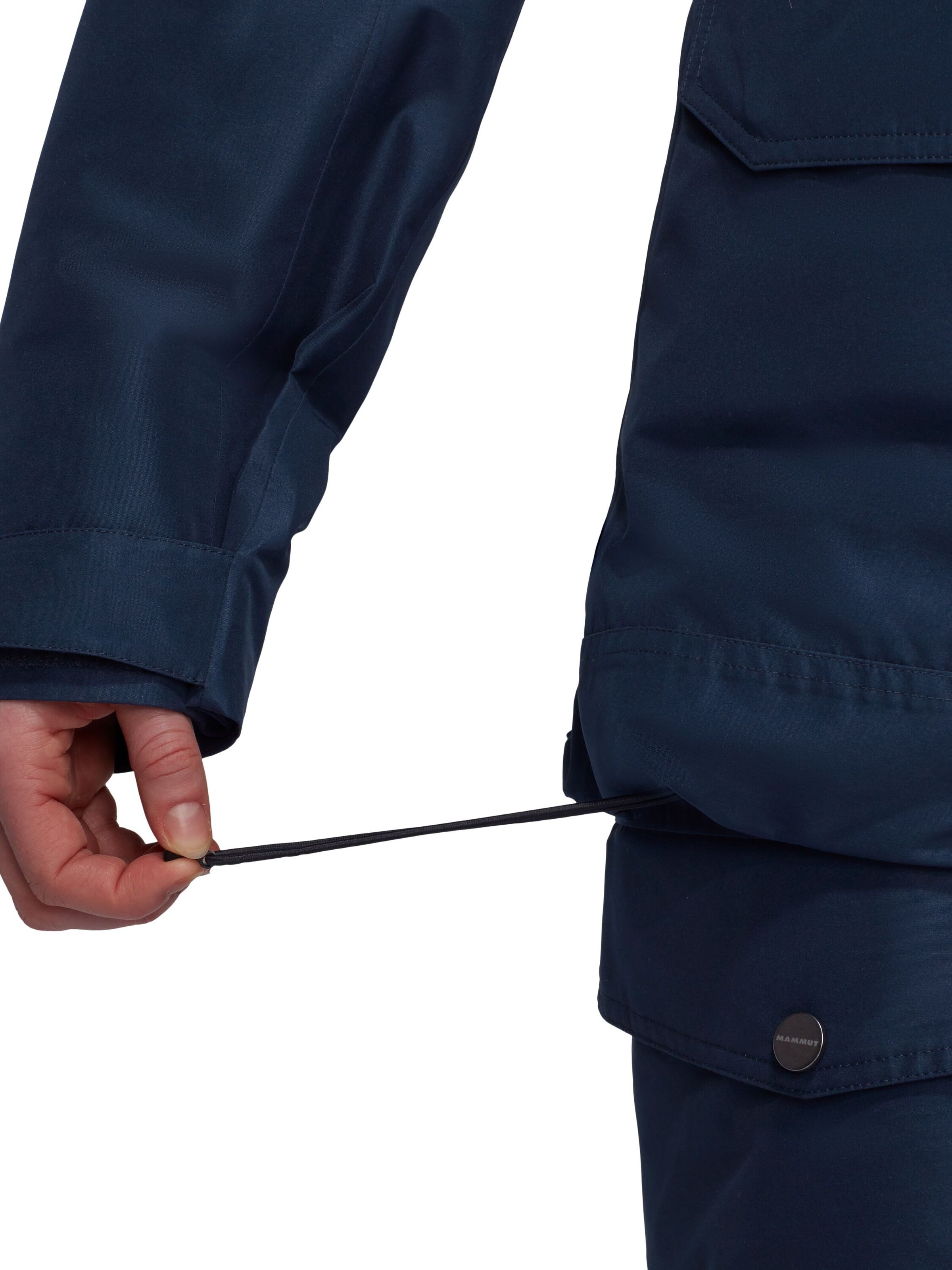 MAMMUT Athletic Jacket 'Fall Line' in Blue