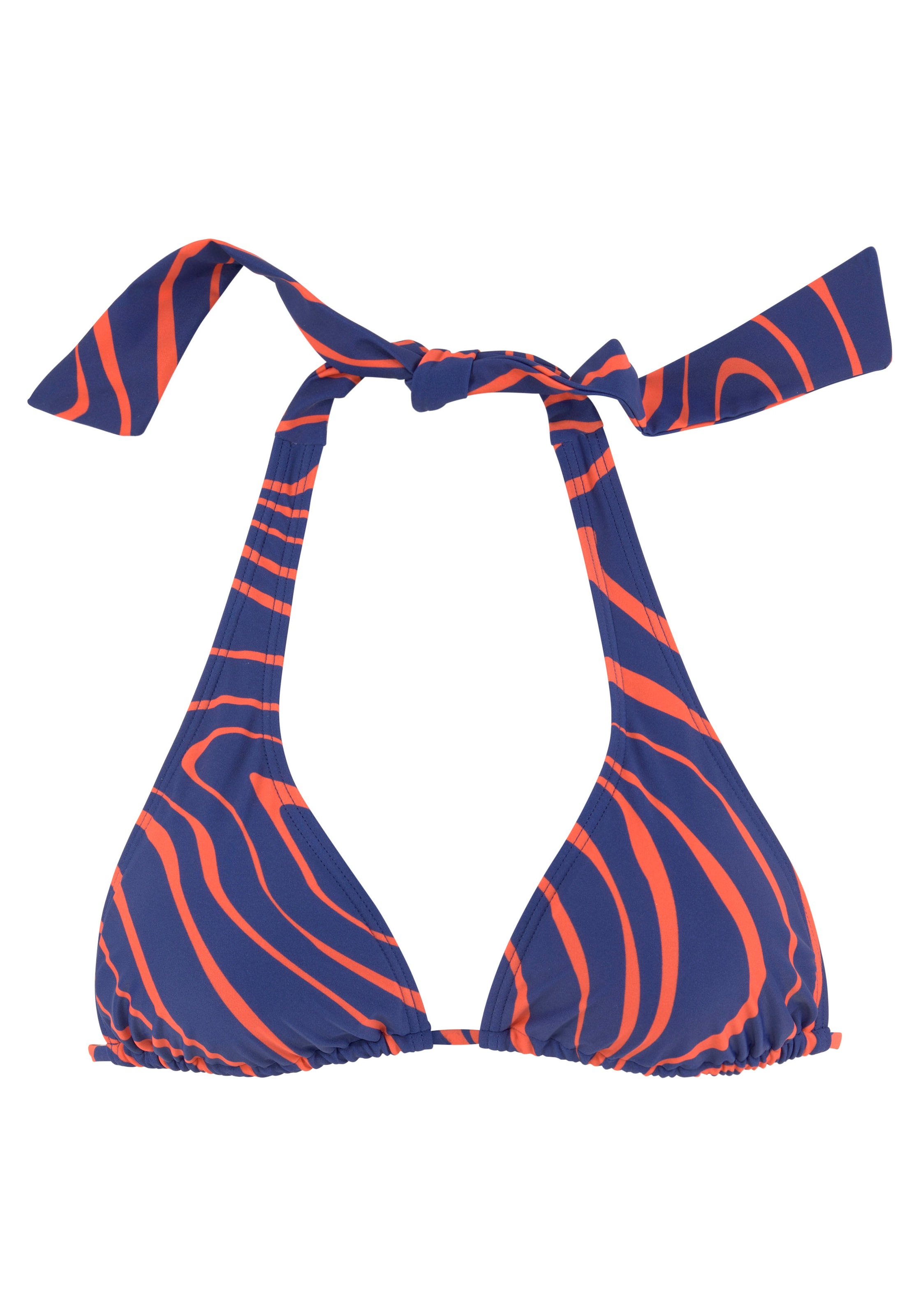 Triangolo Top per bikini di BUFFALO in blu: frontale
