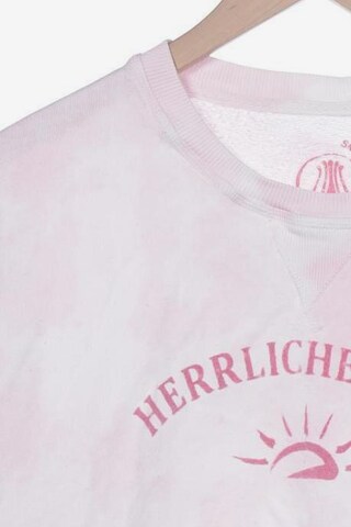 Herrlicher Sweatshirt & Zip-Up Hoodie in S in Pink