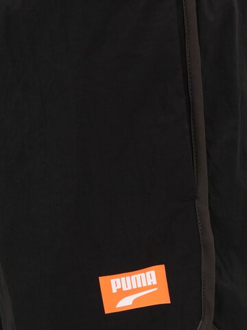 PUMA Badeshorts in Schwarz