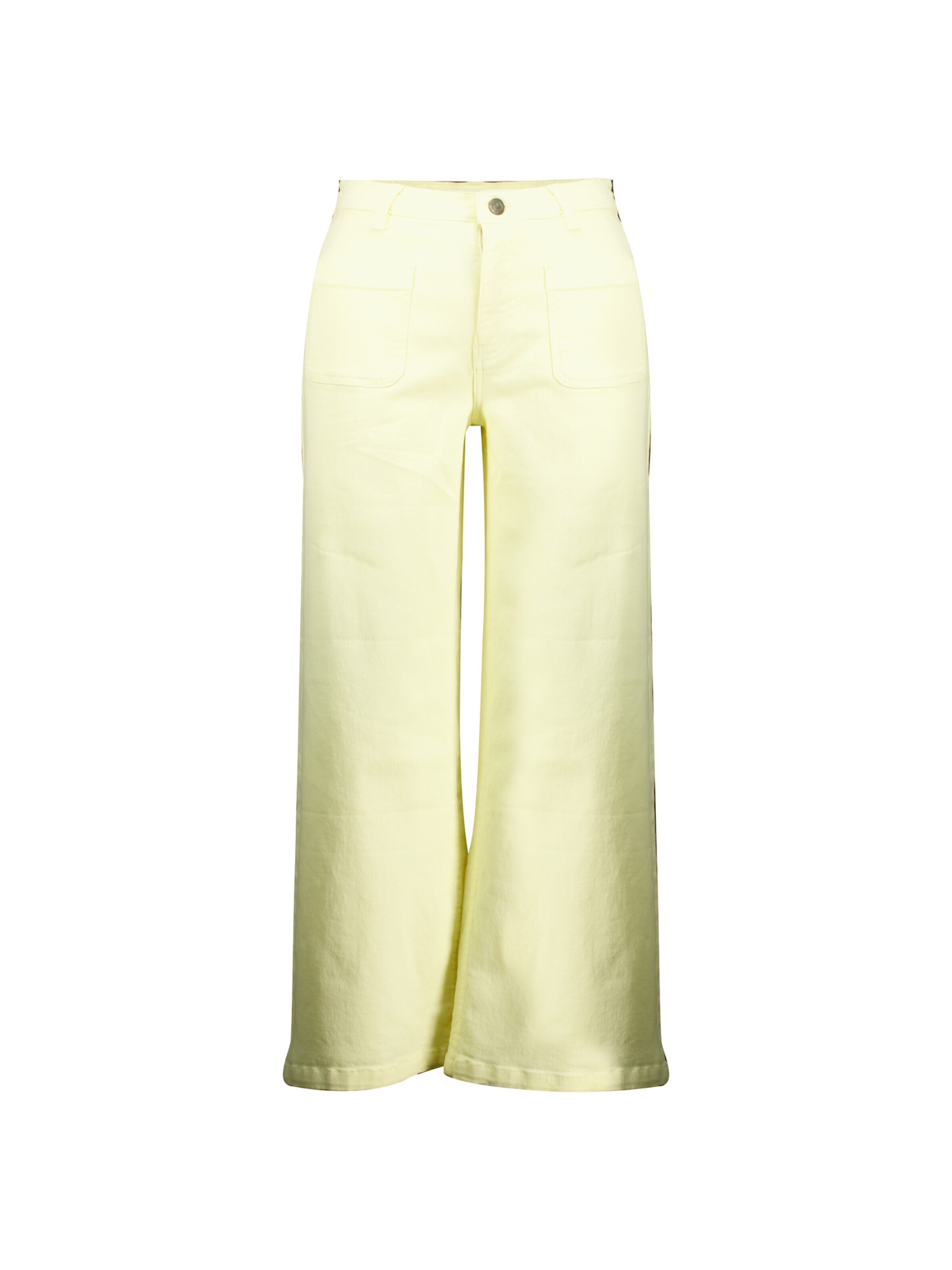 Deeluxe Loosefit Jeans in Geel: voorkant
