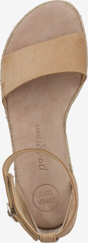 Paul Green Sandale in Beige