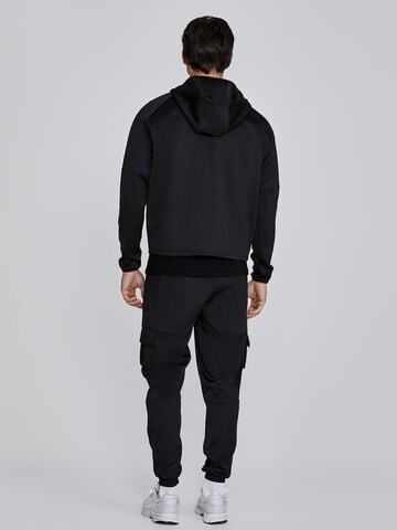 Veste de survêtement SikSilk en noir