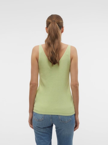 VERO MODA Gebreide top 'NEW LEX' in Groen