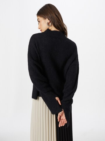 Pullover 'Split' di Misspap in nero