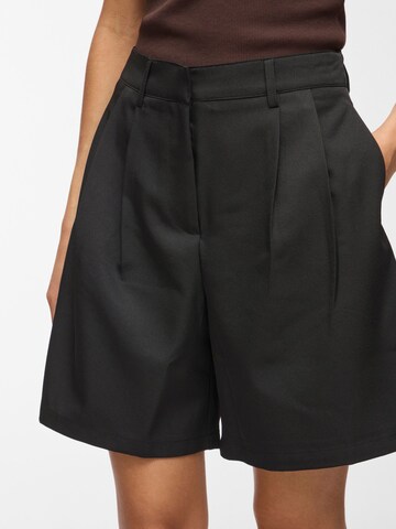 Wide Leg Pantalon à pince 'VIEmla' VILA en noir