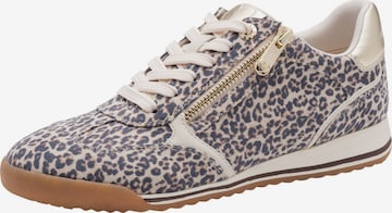 Baskets basses MARCO TOZZI en marron : devant