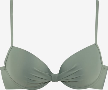 Top per bikini 'Spain' di s.Oliver in verde: frontale