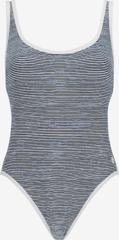 Classique Maillot de bain OLYMPIA en bleu : devant