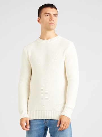 Pull-over North Sails en blanc : devant