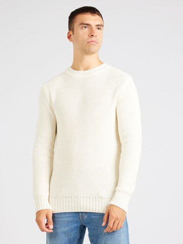 North Sails Sweater in White: front