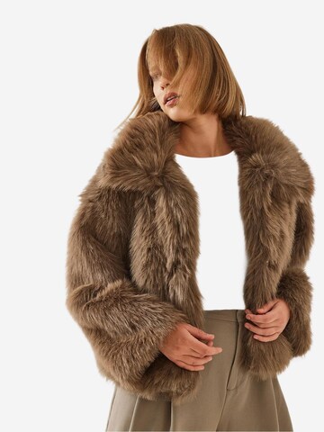 Veste mi-saison Bianco Lucci en marron