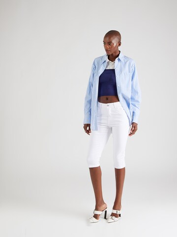 ZABAIONE Slim fit Jeans 'Ru44bina' in White