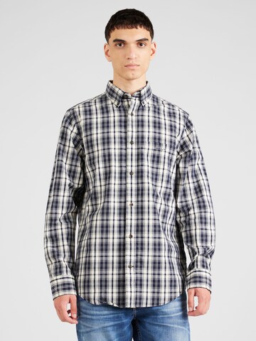 GANT Regular fit Overhemd in Beige: voorkant