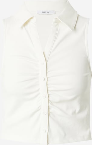 ABOUT YOU Top 'Nancy' in White: front