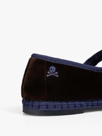 Scalpers Ballet Flats in Brown