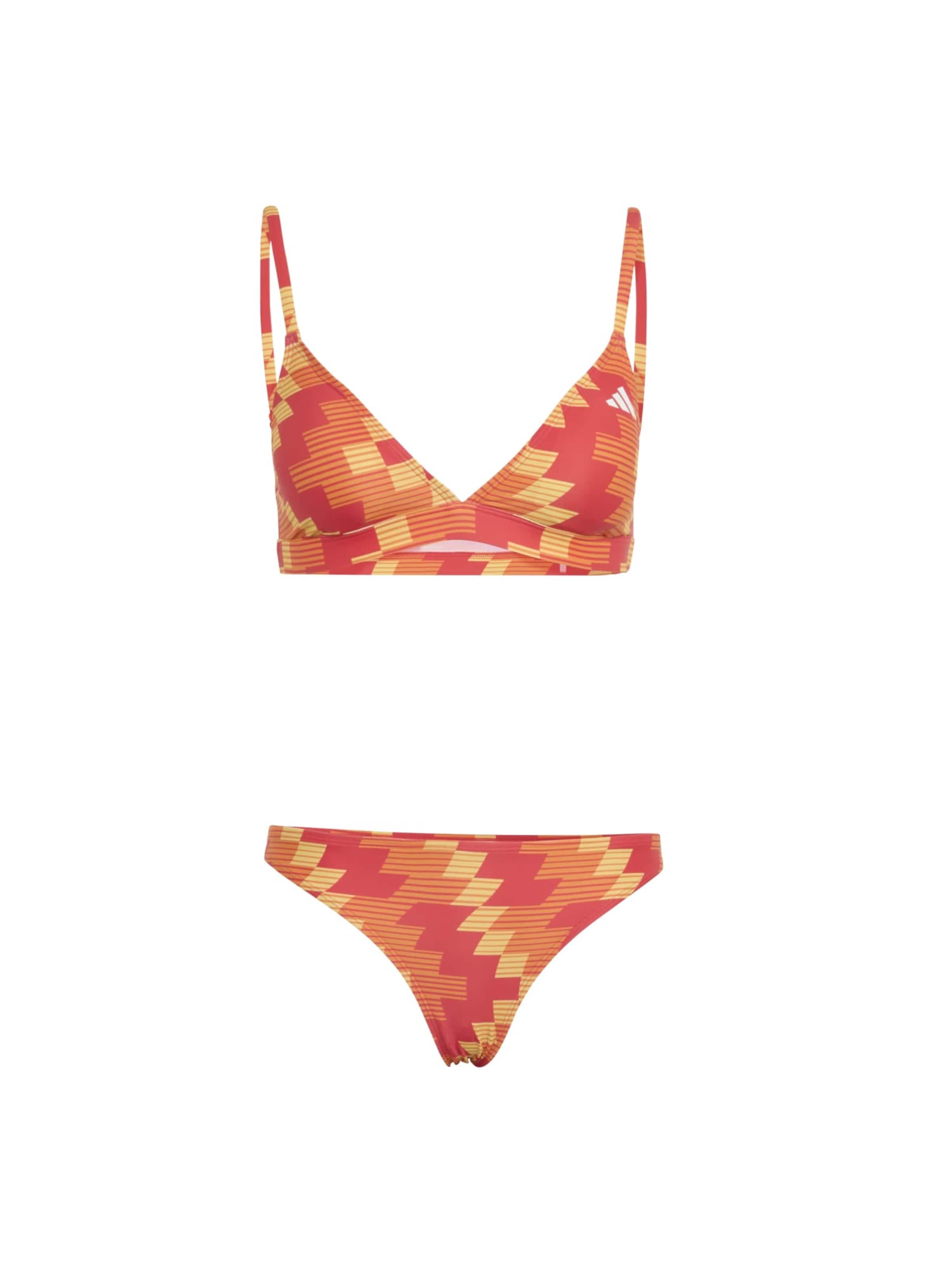 ADIDAS SPORTSWEAR Sports Bikini 'FB' in Yellow / Orange / Red, Item view