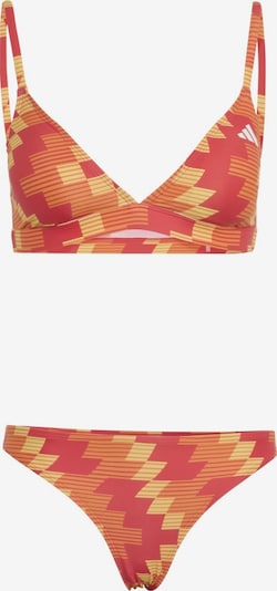 ADIDAS SPORTSWEAR Sportski bikini 'FB' u žuta / narančasta / crvena, Pregled proizvoda