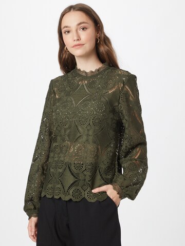 VILA - Blusa 'Rasmi' en verde: frente