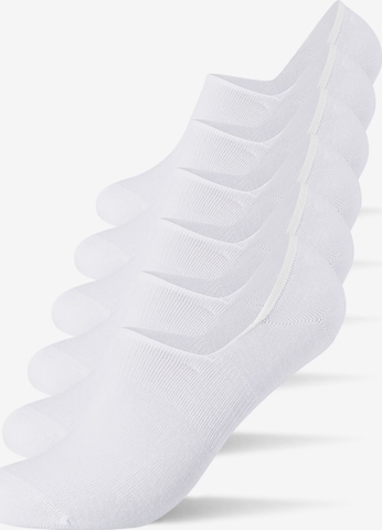 camano Ankle socks in White: front
