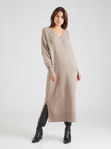 Robes en maille 'Hermine Rachelle' MSCH COPENHAGEN en gris : devant