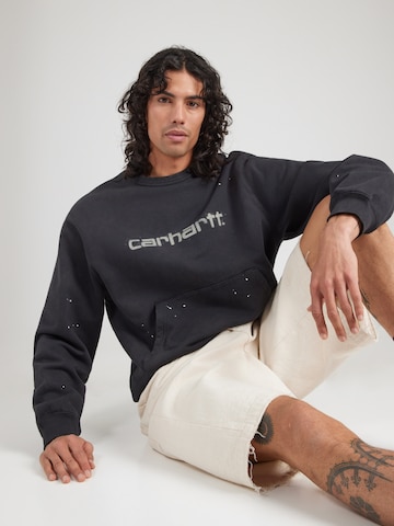 Carhartt WIP - Sweatshirt 'Painter' em preto: frente