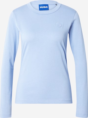HUGO - Camisa 'Daliria' em azul: frente
