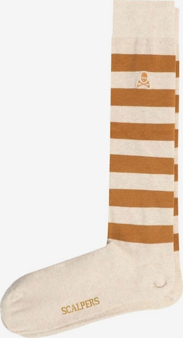 Scalpers Sockor i beige: framsida