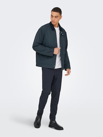 Only & Sons Демисезонная куртка 'ONSKOSMO' в Синий